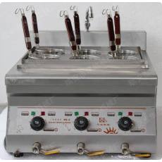 臺(tái)式六頭電熱煮面爐，商用電熱煮面爐 煮面機(jī) 麻辣燙機(jī)