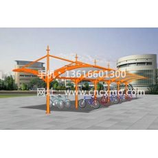車棚、膜結構停車棚011