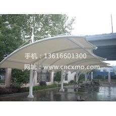 車棚、膜結構停車棚008