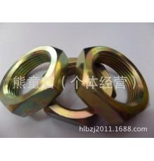 六角細牙薄螺母 M25*1.5 定制非標(biāo)螺母