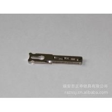 沖壓加工鎖具H59鍍鎳鑰匙鎖開，電腦銑齒