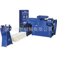 水冷造粒機 主輔機螺桿 SJ-120 電磁加熱 液壓換網水環(huán)熱切造粒機