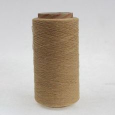 8~16支米黃再生棉紗線，各色滌棉紗線